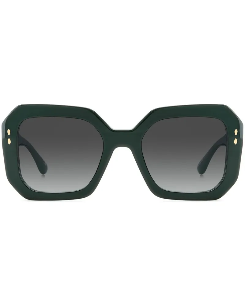 Isabel Marant 0190GS Sonnenbrille mit eckigem Gestell - Grün Grün