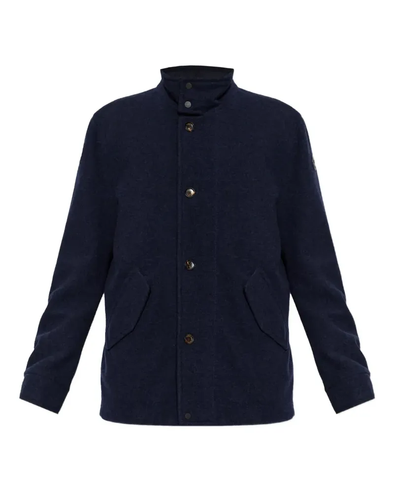 Moncler Panyol Jacke aus Wolle - Blau Blau