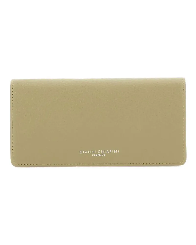 Gianni Chiarini pebbled zip wallet - Nude Nude