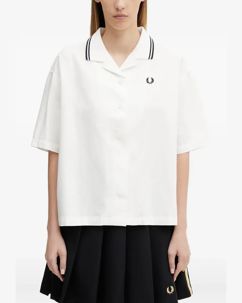 Fred Perry short-sleeve shirt - Weiß Weiß