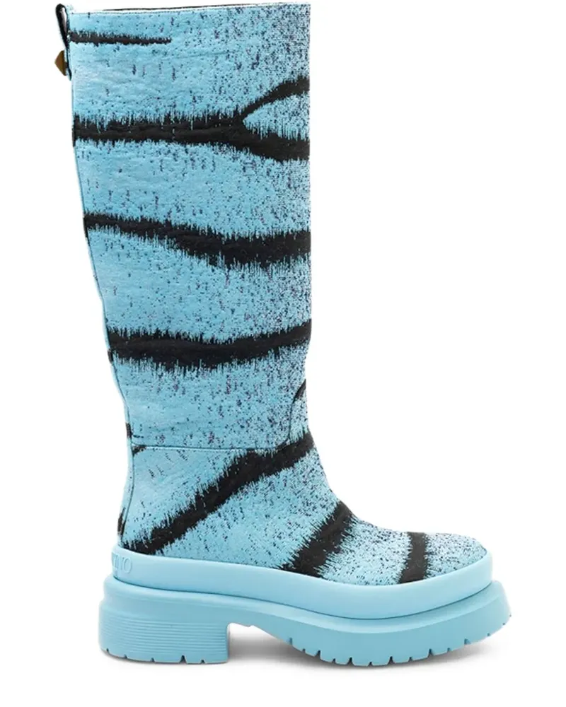 Valentino Garavani Stiefel mit Plateau - Blau Blau