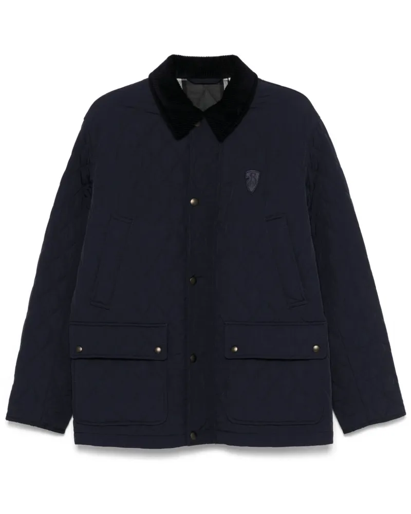 Burberry Gesteppte Jacke - Blau Blau
