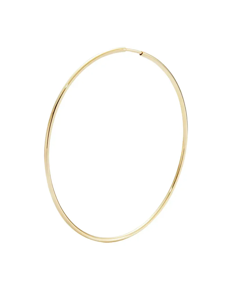 Maria Black 14kt recycelte Gossamer Gelbgoldcreole Gold