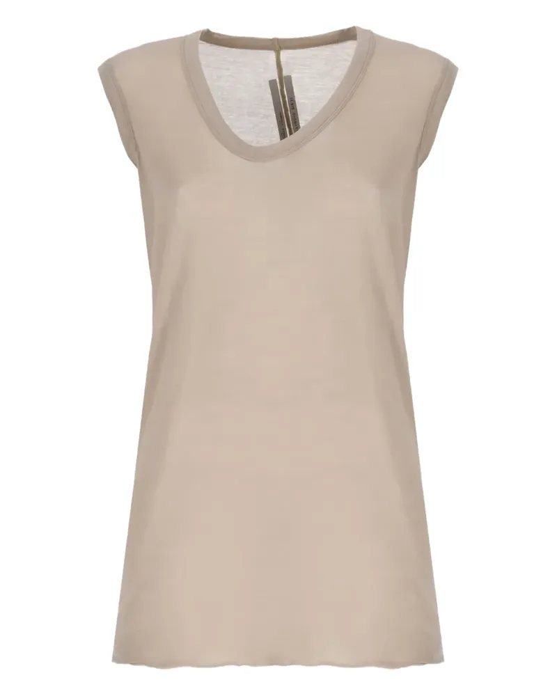 Rick Owens Tommy T-Shirt - Nude Nude