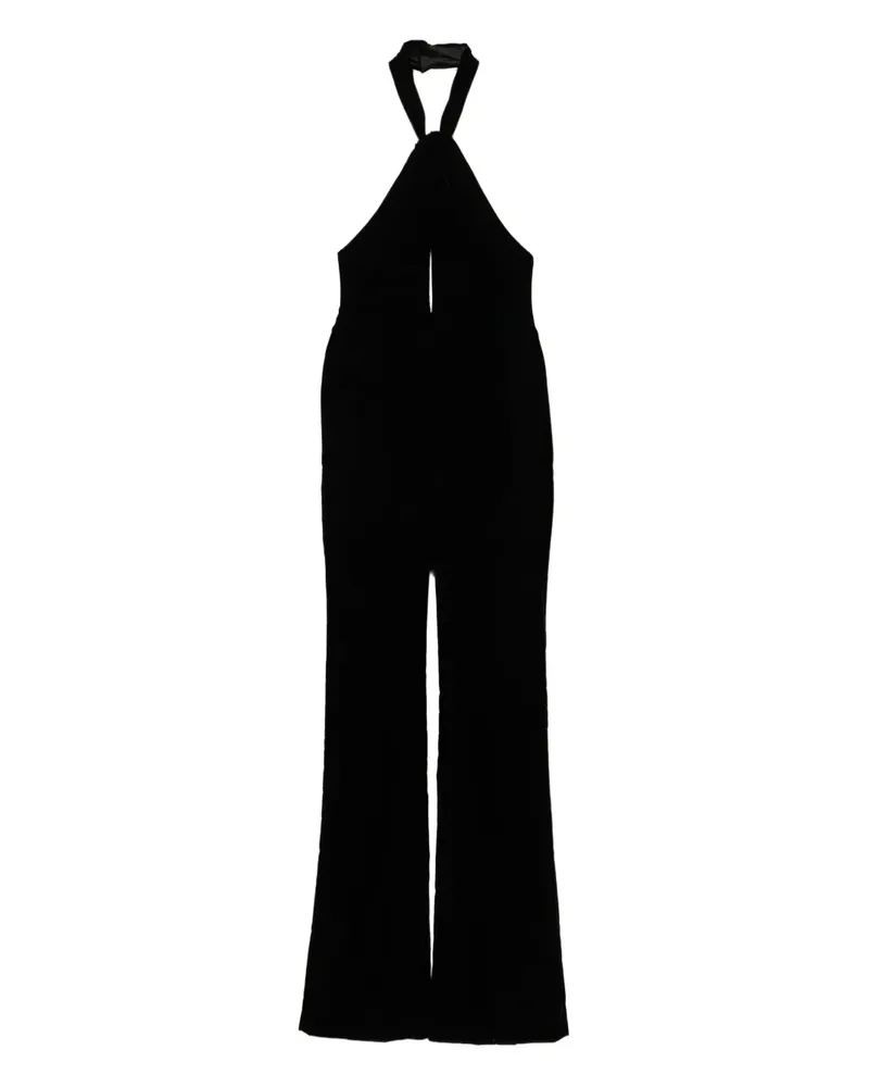 Tom Ford Jumpsuit mit verdrehter Front - Schwarz Schwarz