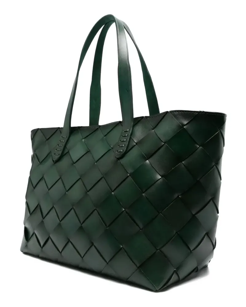 Dragon Diffusion Gewebte Handtasche - Grün Grün