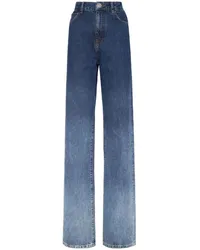 Philipp Plein Jeans mit hohem Bund Blau