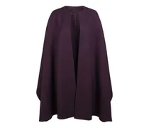 belted cape - Violett