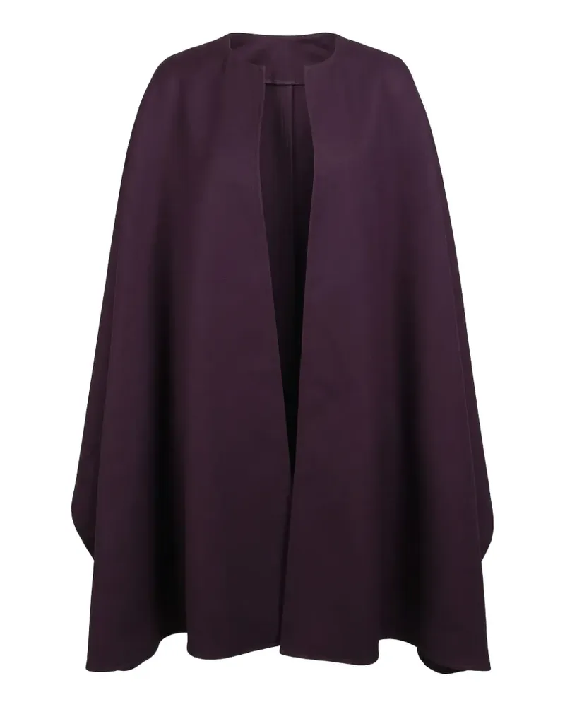 Valentino Garavani belted cape - Violett Violett
