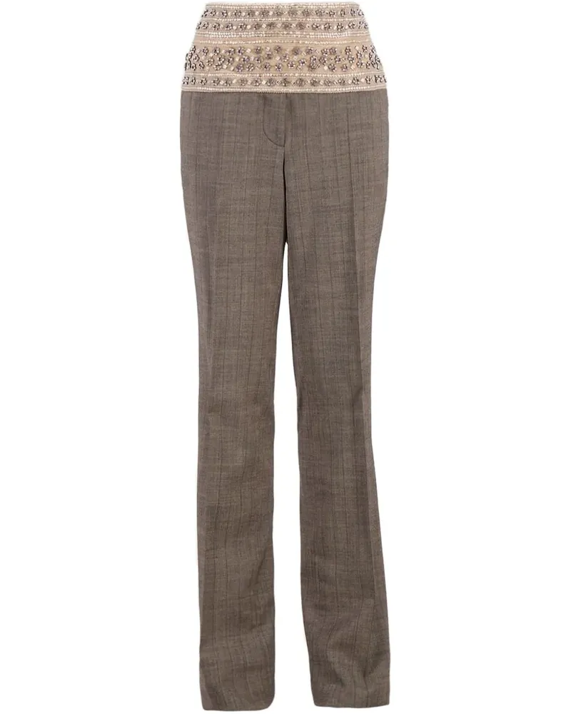 Stella McCartney Hose aus Wolle - Braun Braun