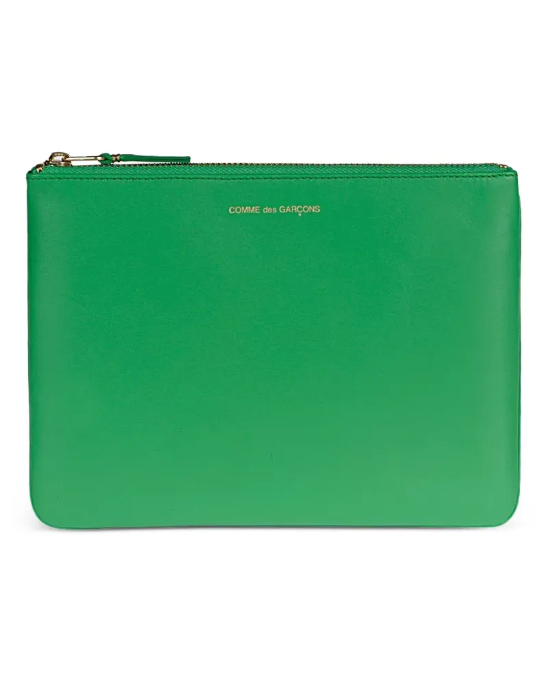 Comme des Garçons classic leather line wallet - Grün Grün