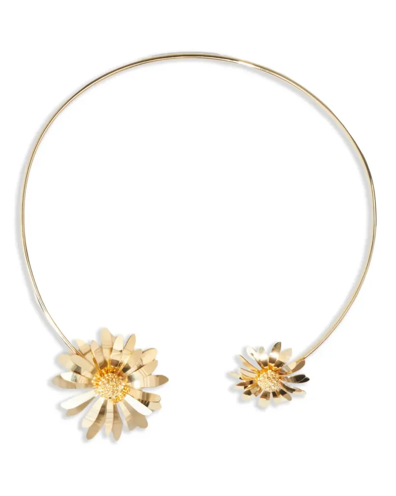 Osklen daisy-motif necklace - Gold Gold