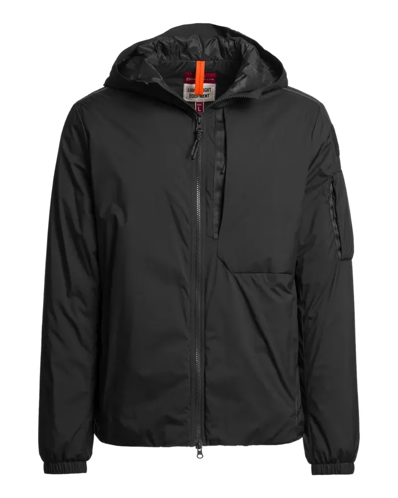 Parajumpers Balcarres Ripstop-Kapuzenjacke - Schwarz Schwarz