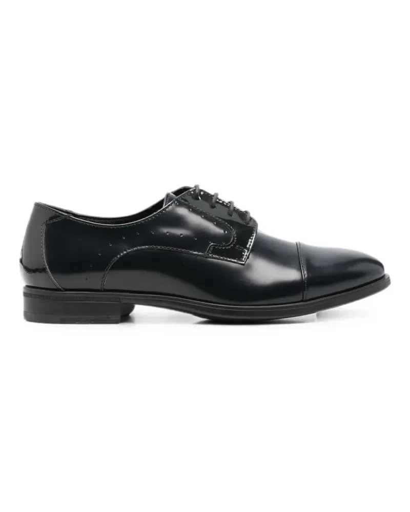 Carlo Pignatelli Derby-Schuhe mit Glanzoptik - Blau Blau