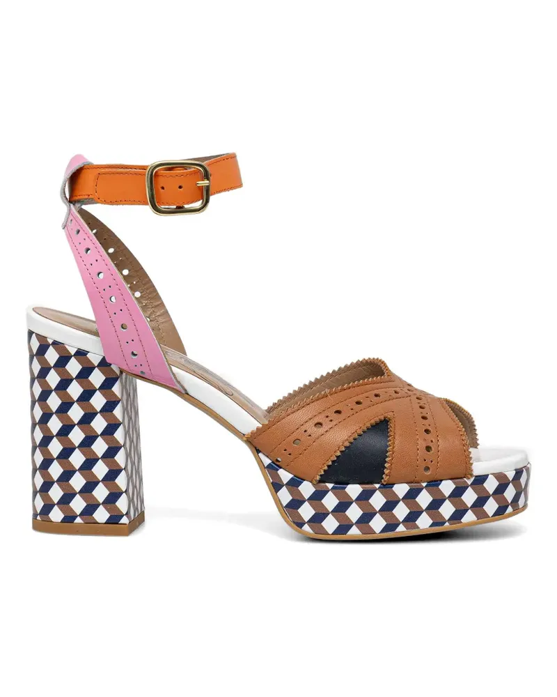 Fly London perforated platform pumps - Braun Braun