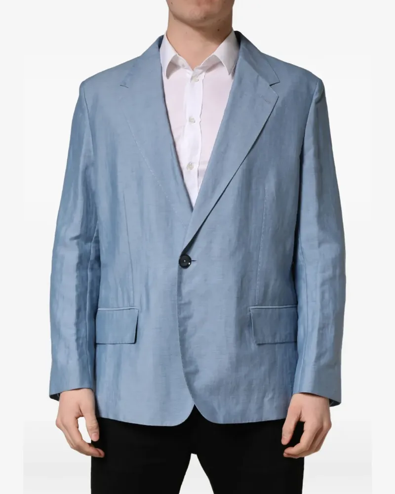 Dolce & Gabbana single-breasted blazer - Blau Blau
