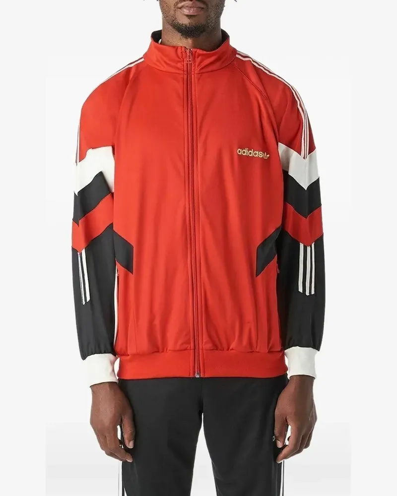 adidas Jacke mit Logo - Rot Rot