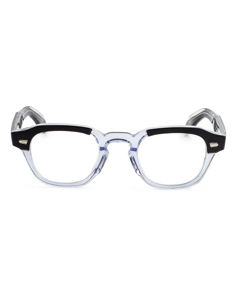 Cutler and Gross Brille mit eckigem Gestell - Schwarz Schwarz