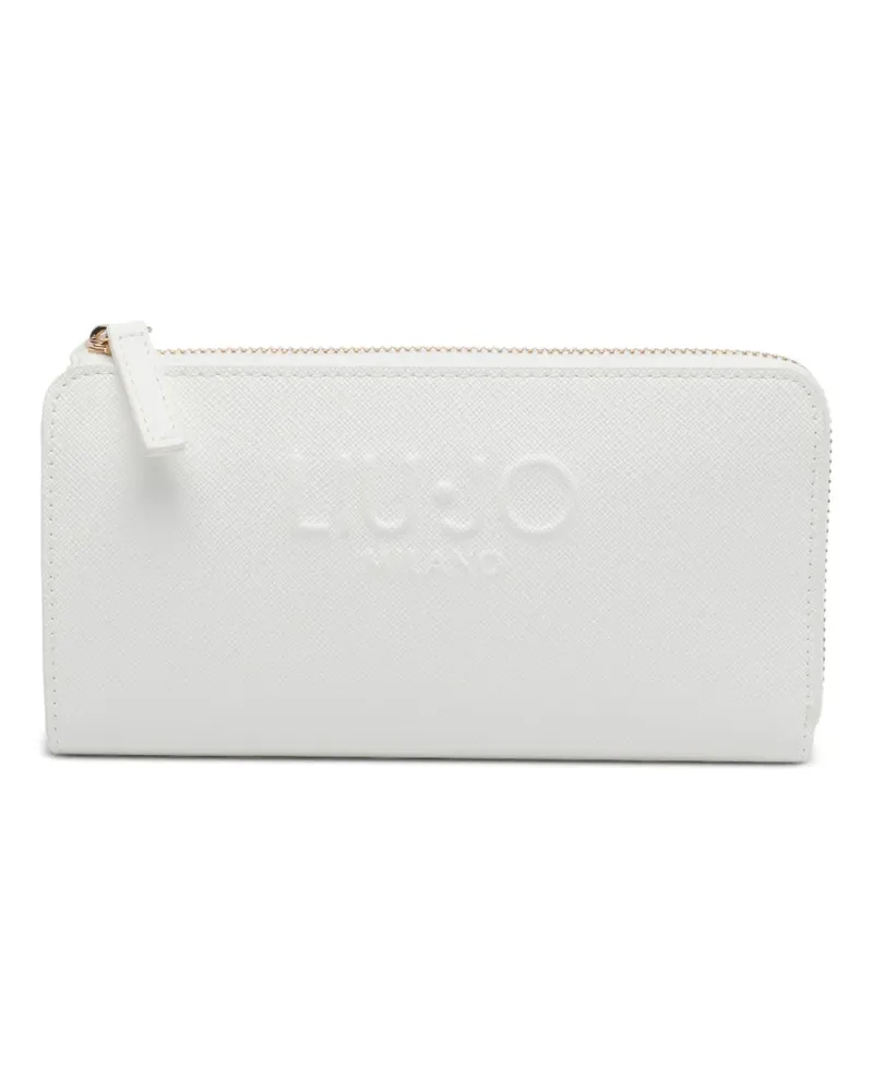Liu Jo Großes Portemonnaie mit Logo - Weiß Weiß