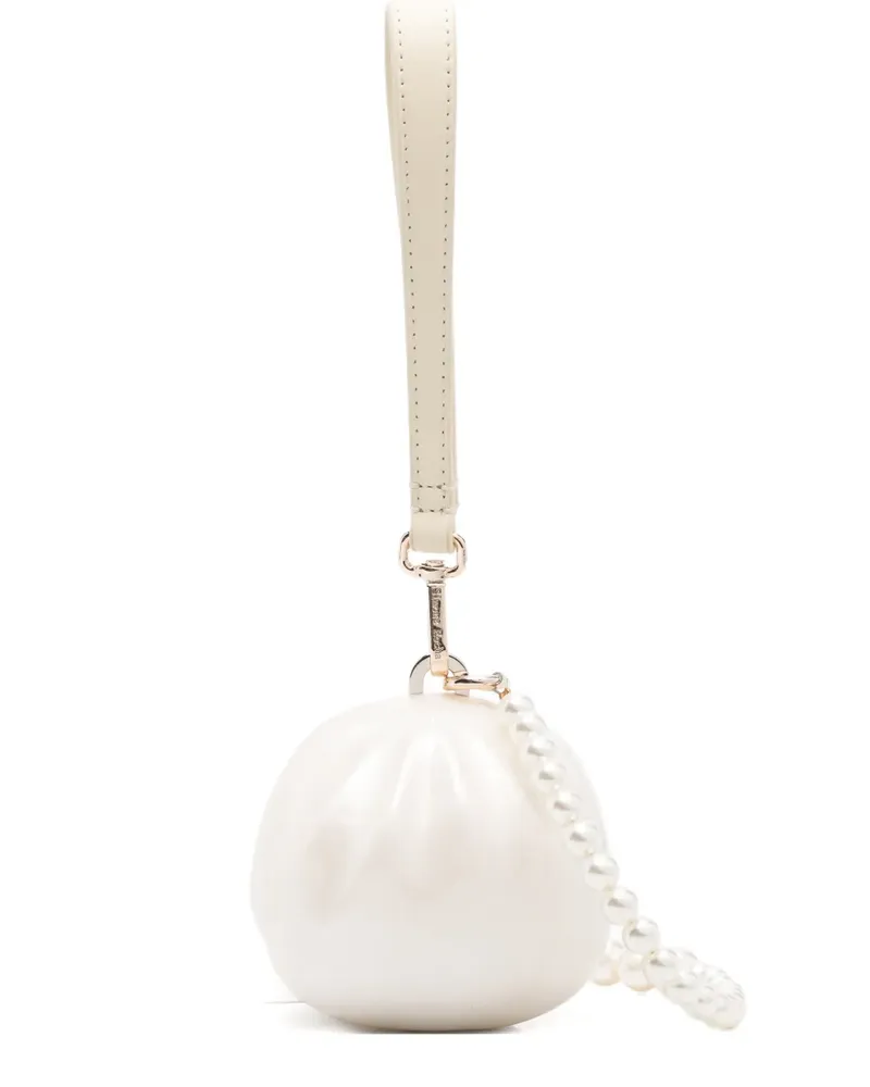Simone Rocha pearl cross body bag - Weiß Weiß