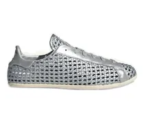 Stan Smith Lo Pro woven sneakers - Silber