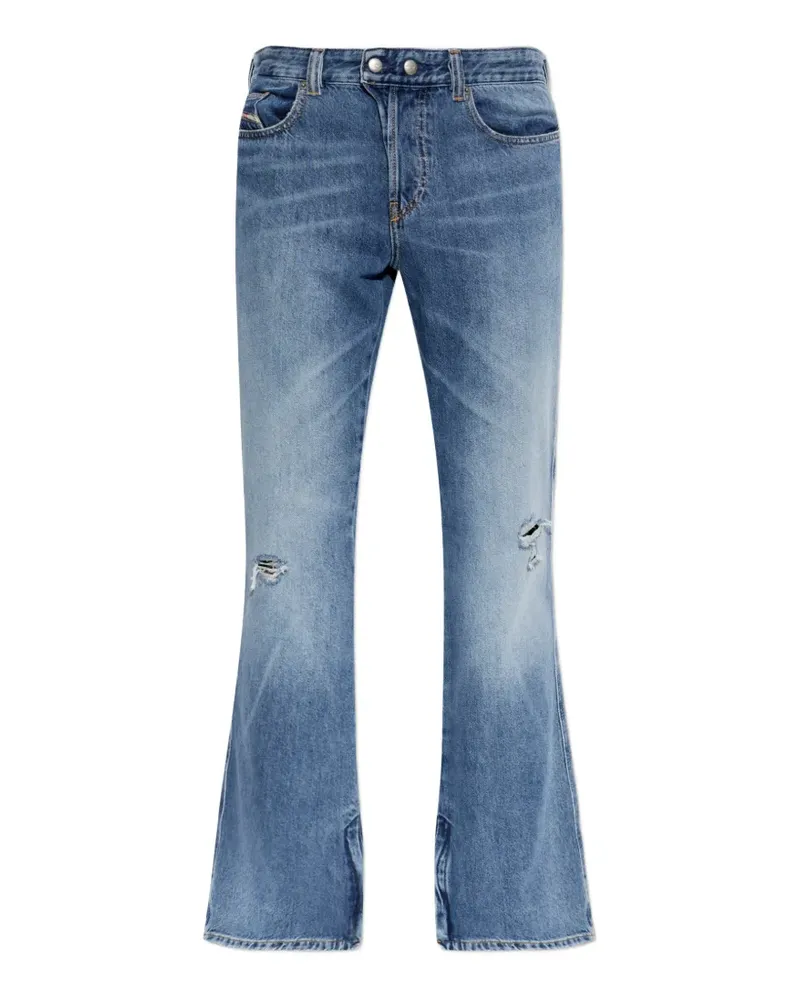 Diesel distressed flared jeans - Blau Blau