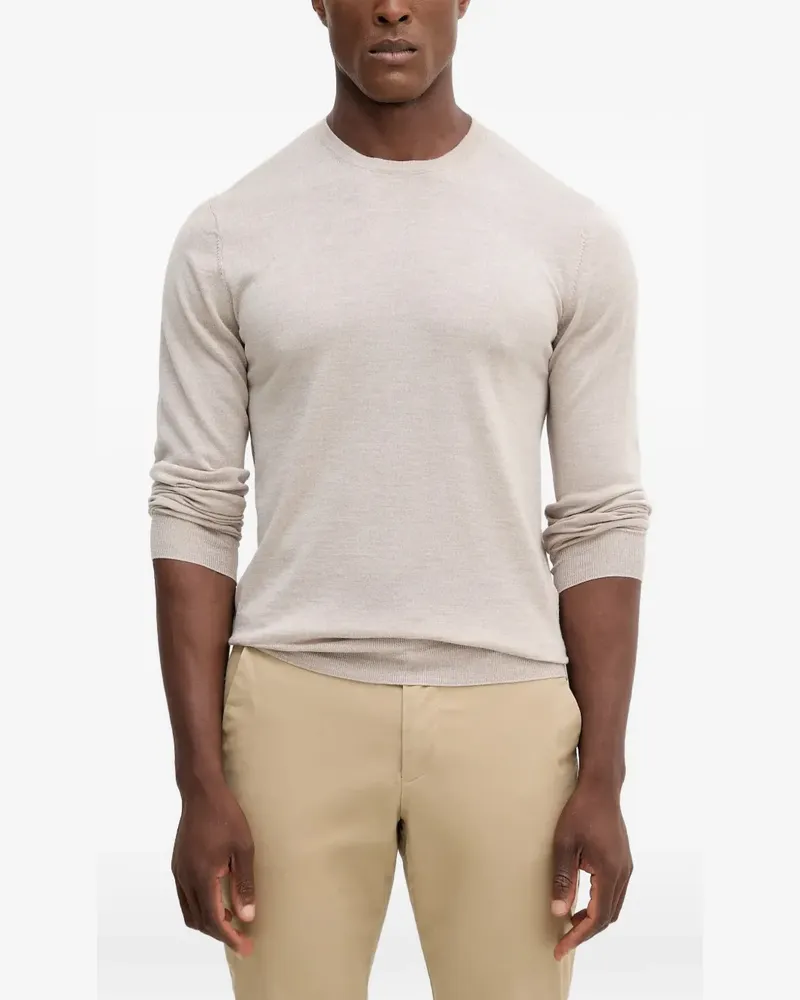 Hackett crew-neck sweater - Nude Nude