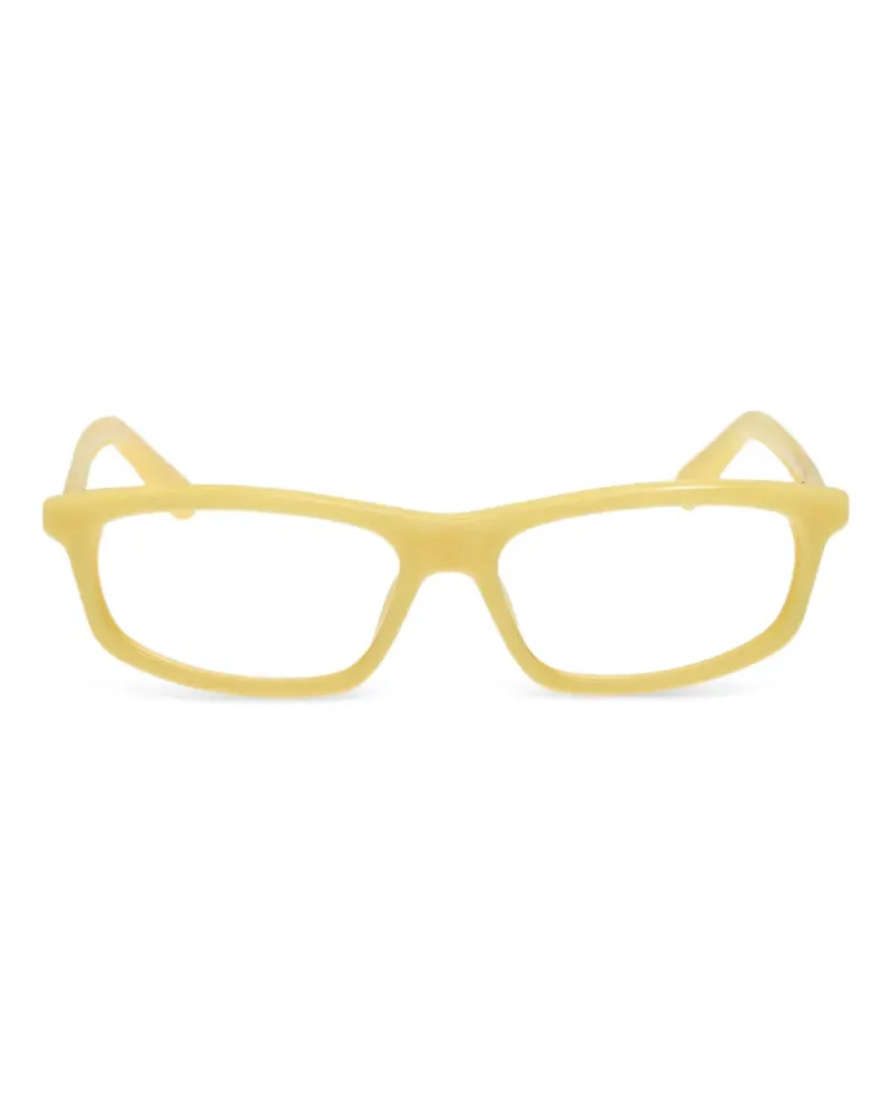 Jacquemus Cuadro Brille - Gelb Gelb