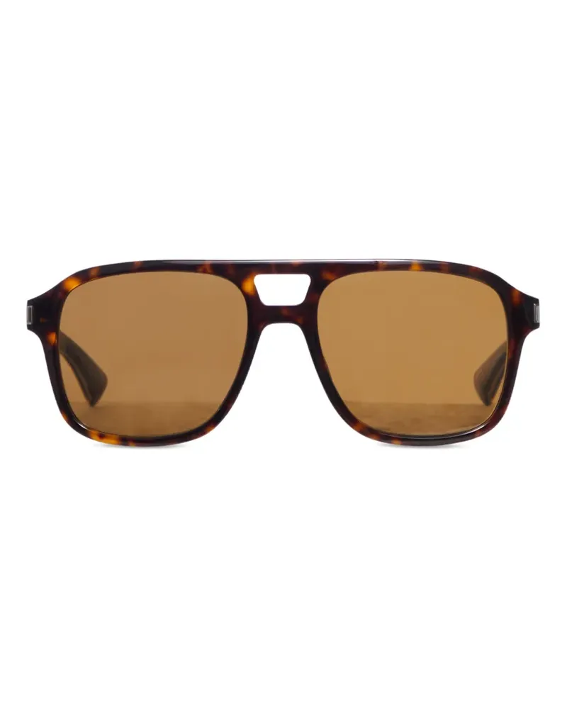 Saint Laurent pilot sunglasses - Braun Braun