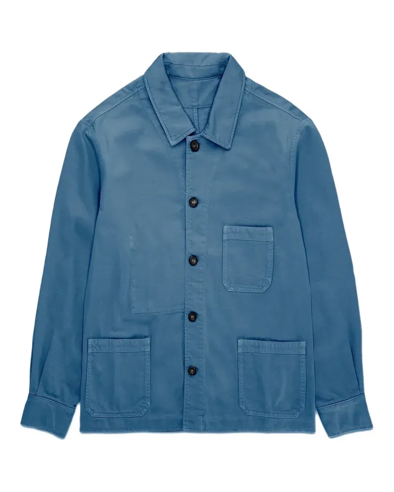 Fortela Seneca pocket jacket - Blau Blau
