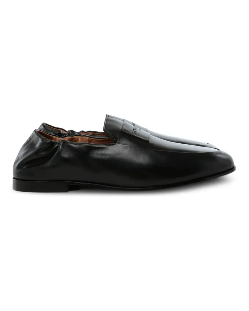 Givenchy logo-embossed elasticated-heel loafers - Schwarz Schwarz