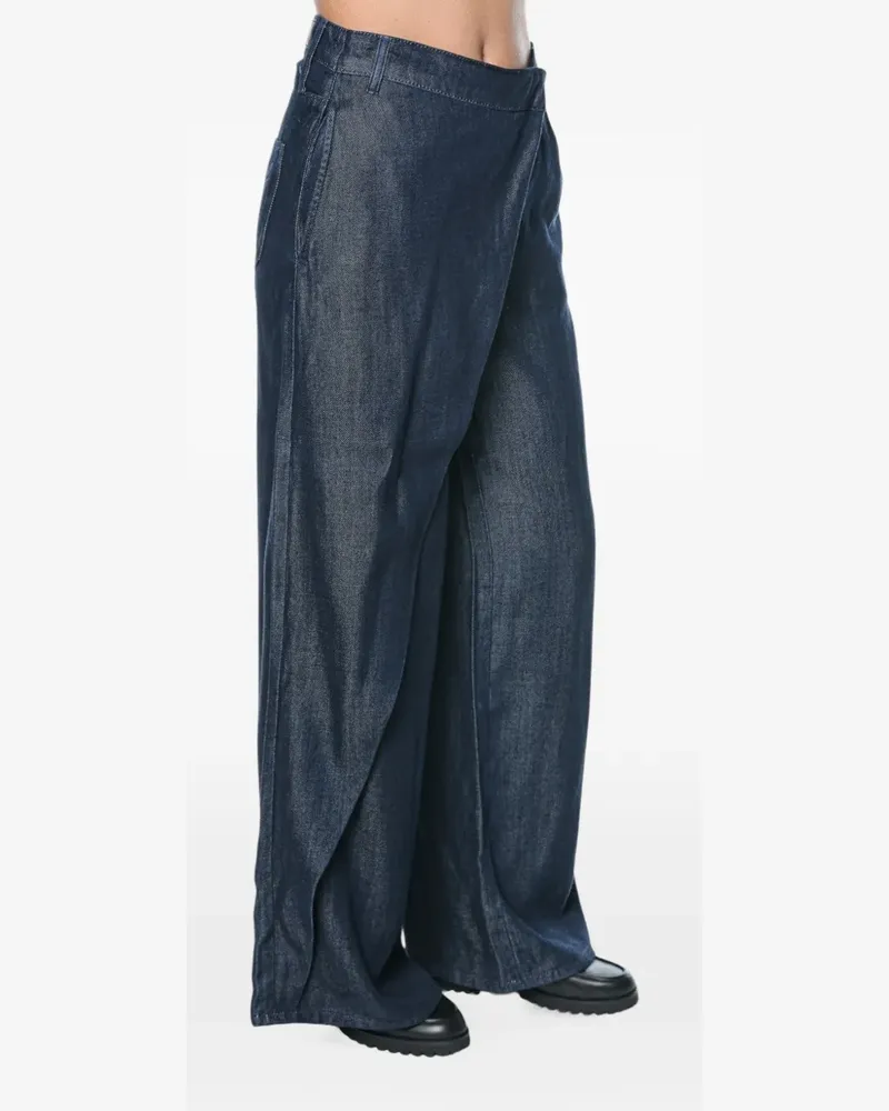 Karl Lagerfeld overlap jeans - Blau Blau