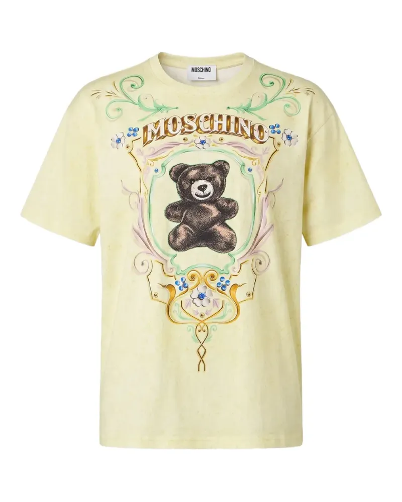 Moschino Gaucho Teddy T-shirt - Gelb Gelb