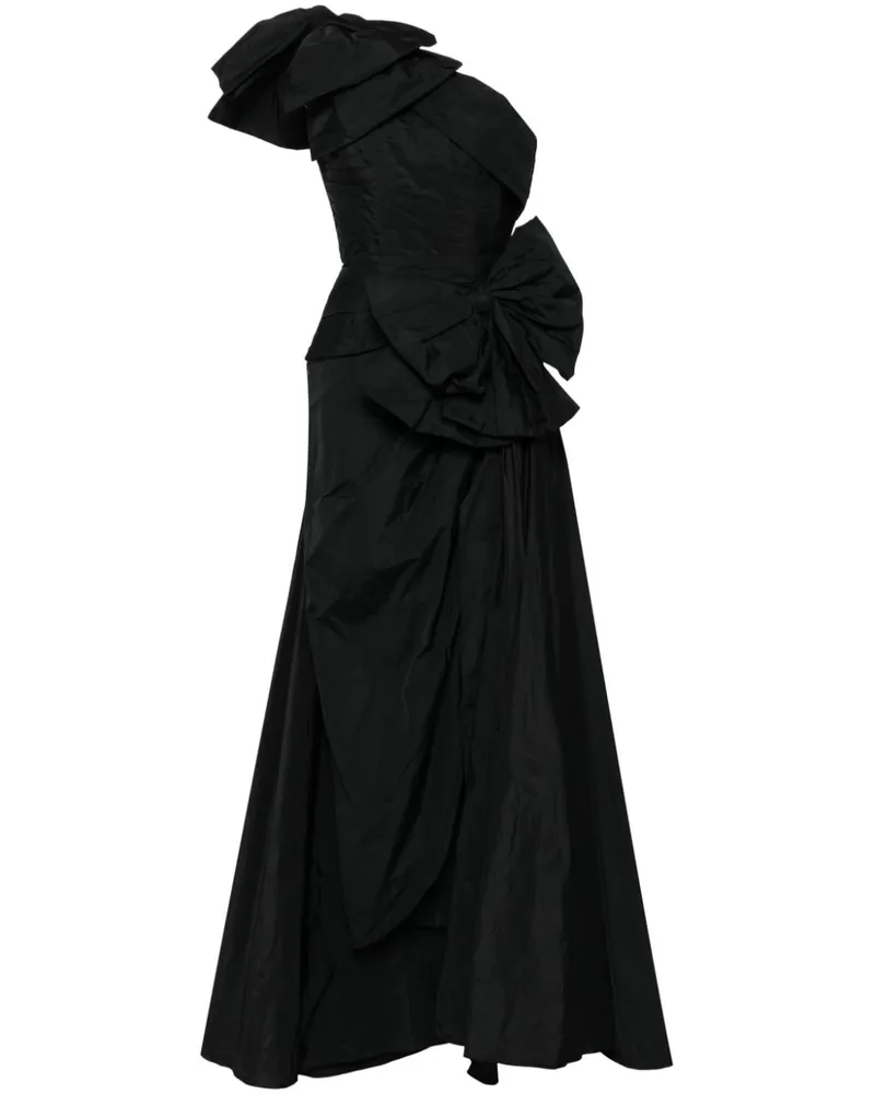 Elie Saab Abendkleid aus Seide - Schwarz Schwarz