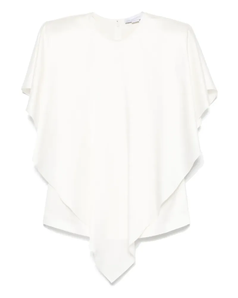 Stella McCartney Oberteil mit asymmetrischem Saum - Weiß Weiß