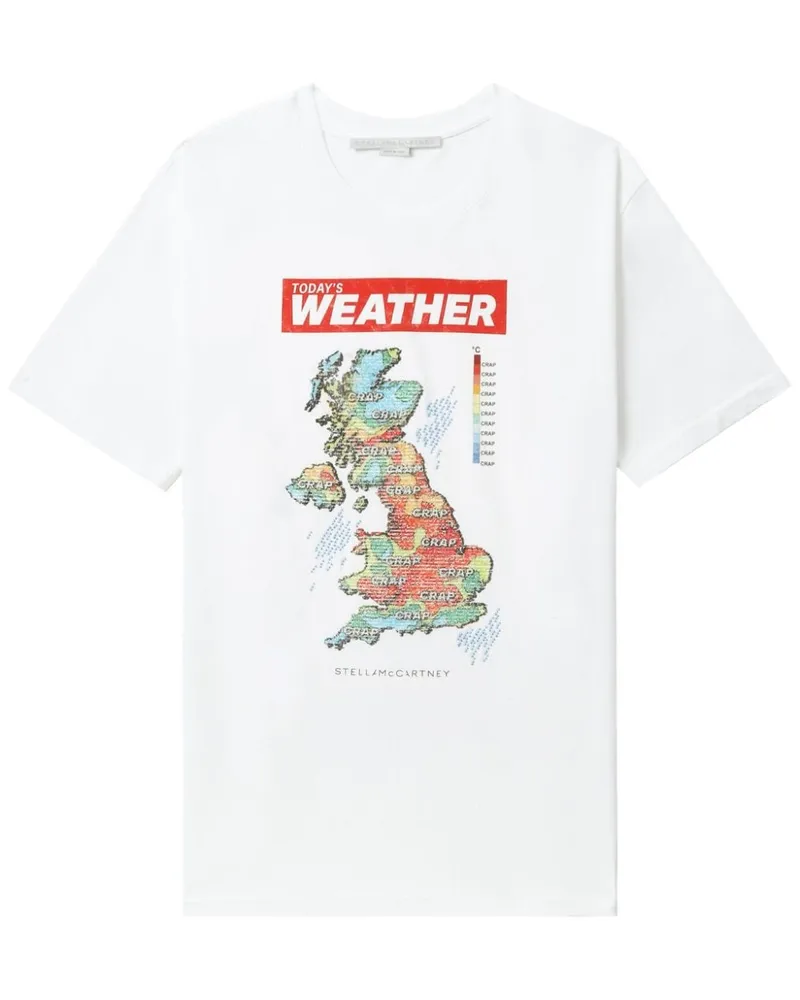 Stella McCartney Weather T-Shirt - Weiß Weiß
