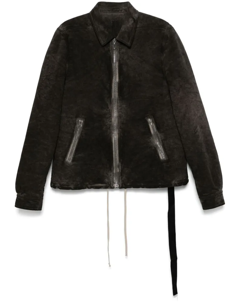 DRKSHDW by Rick Owens Jacke mit Reißverschluss - Grau Grau