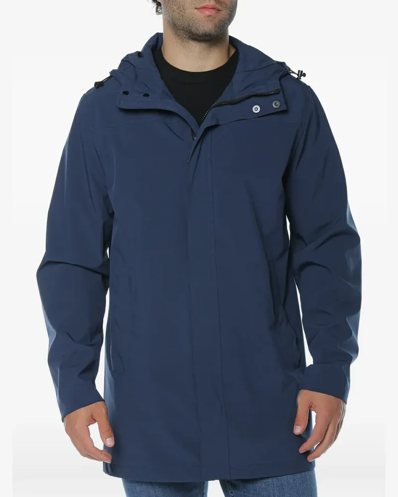 Trussardi Jacke mit Kapuze - Blau Blau