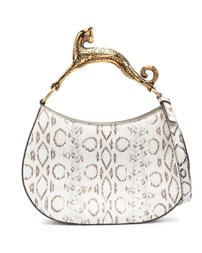 Lanvin Shopper mit Geparden-Print - Nude Nude