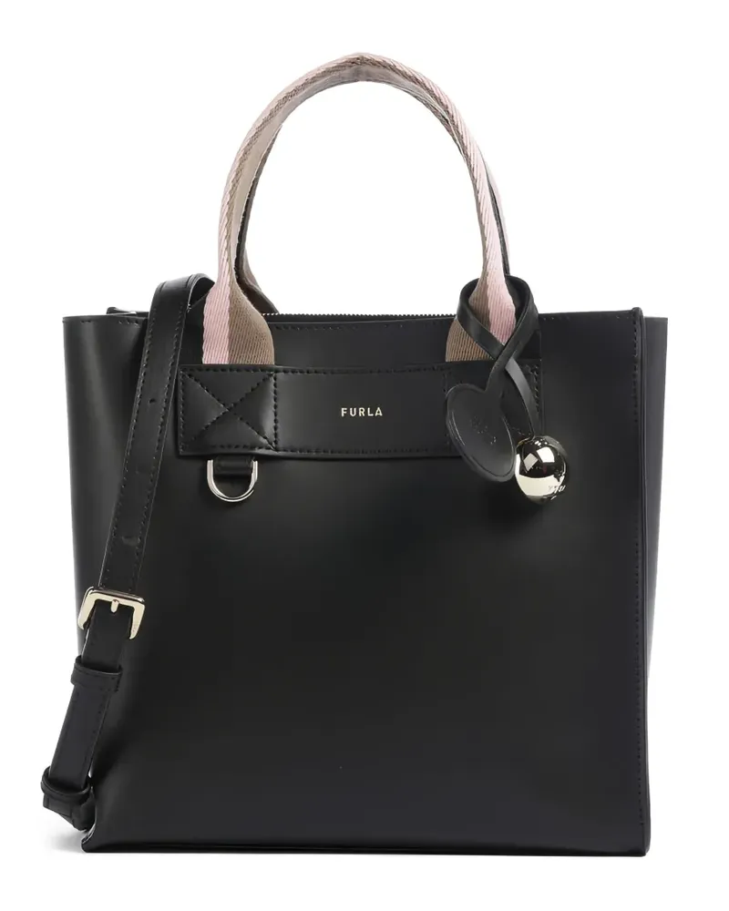 Furla Divide It charm tote bag - Schwarz Schwarz