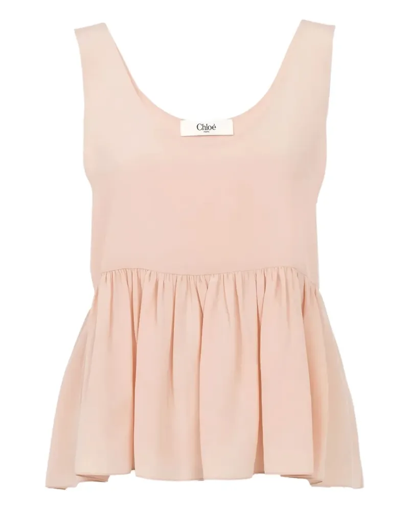 Chloé sleeveless blouse - Rosa Rosa