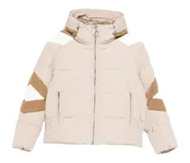 Gesteppte Charloy Kapuzenjacke - Nude