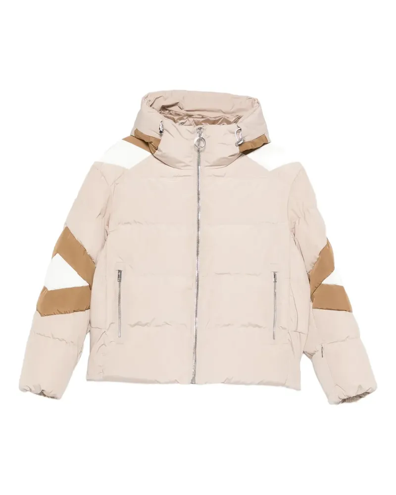 FUSALP Charloy hooded puffer jacket - Nude Nude