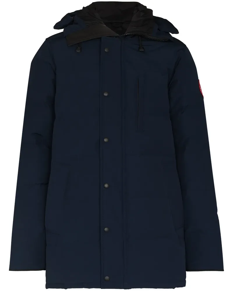 Canada Goose Gefütterte Carson Jacke - Blau Blau