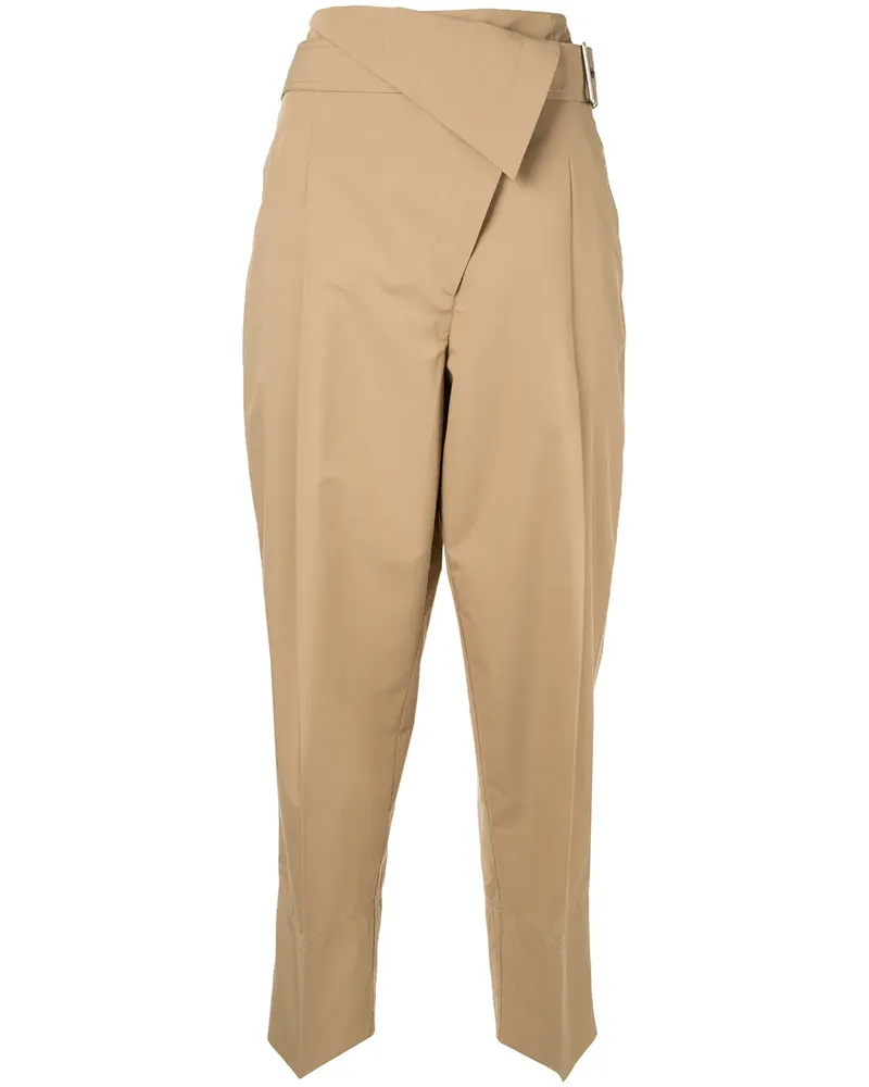 3.1 phillip lim Hose mit Gürtel - Braun Braun