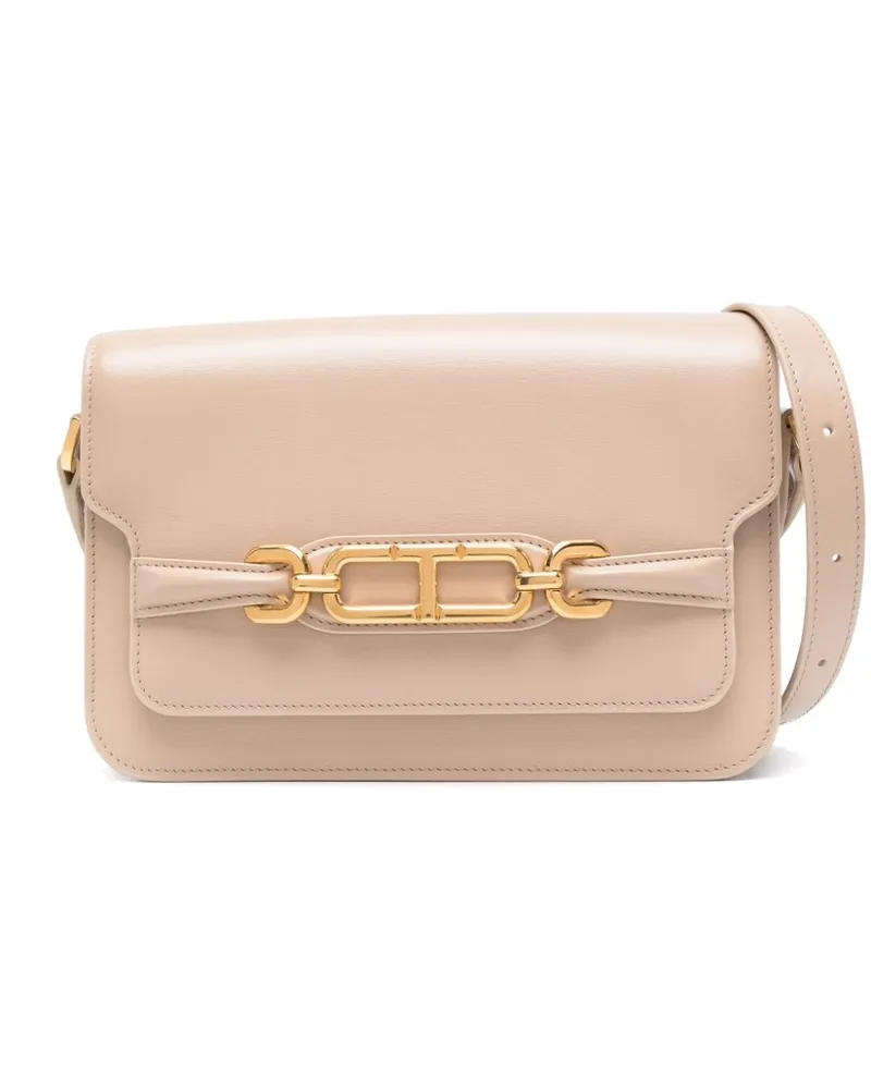 Tom Ford Mittelgroße Whitney Schultertasche - Nude Nude