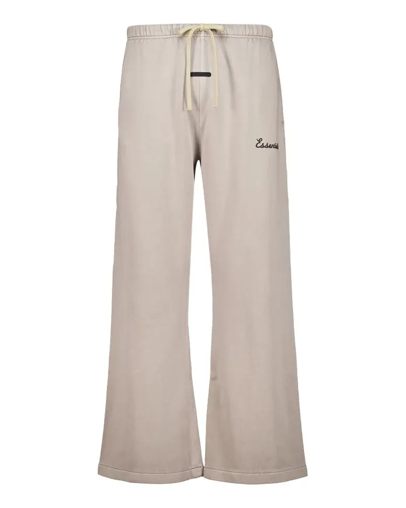 Fear of God Essentials logo-print track pants - Grau Grau