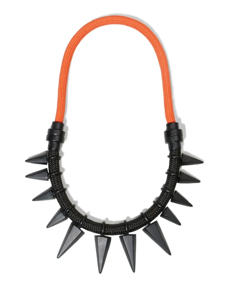 Osklen Halskette mit Spikes - Orange Orange