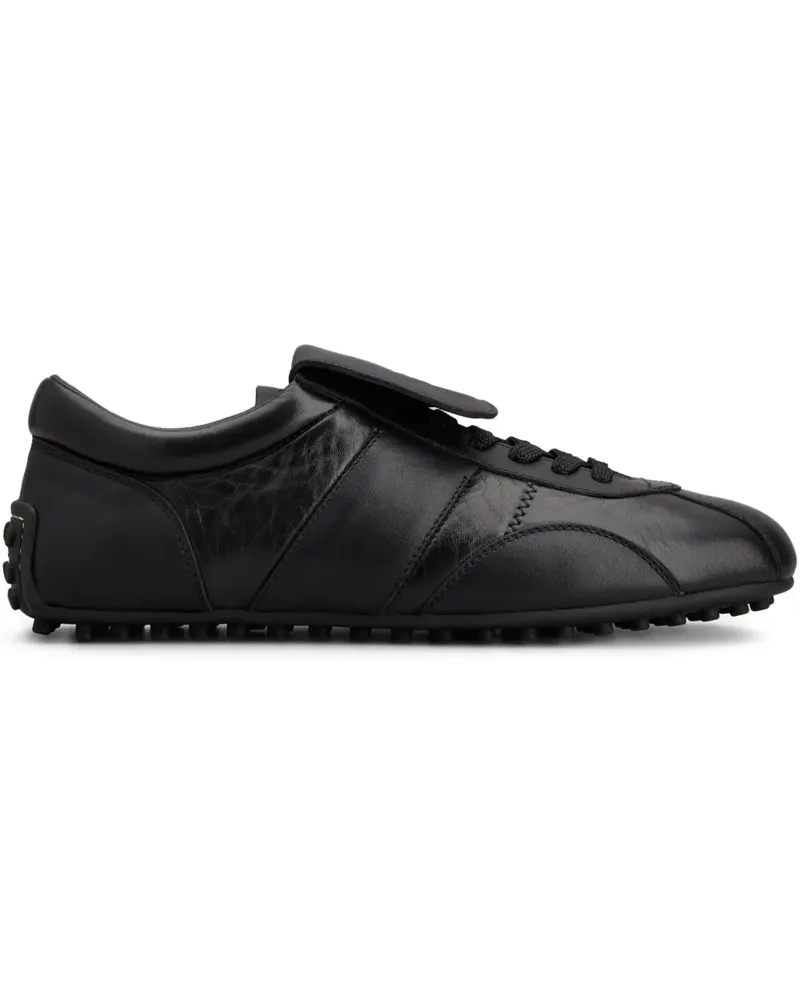 TOD'S Sneakers aus Leder - Schwarz Schwarz