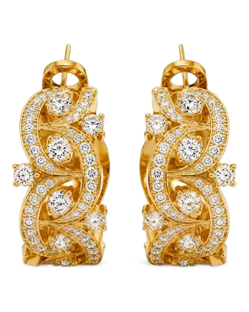 Loyal.e Paris Étoiles Filantes diamond earrings - Gold Gold